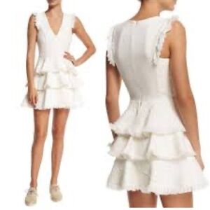 Alexis Zlata Dress in Ivory Raffia